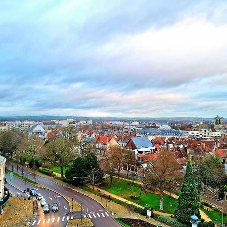 Le Perchoir, High-End & Panoramic View Apartment Troyes Exterior photo