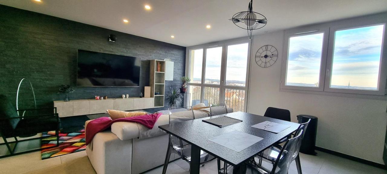 Le Perchoir, High-End & Panoramic View Apartment Troyes Exterior photo